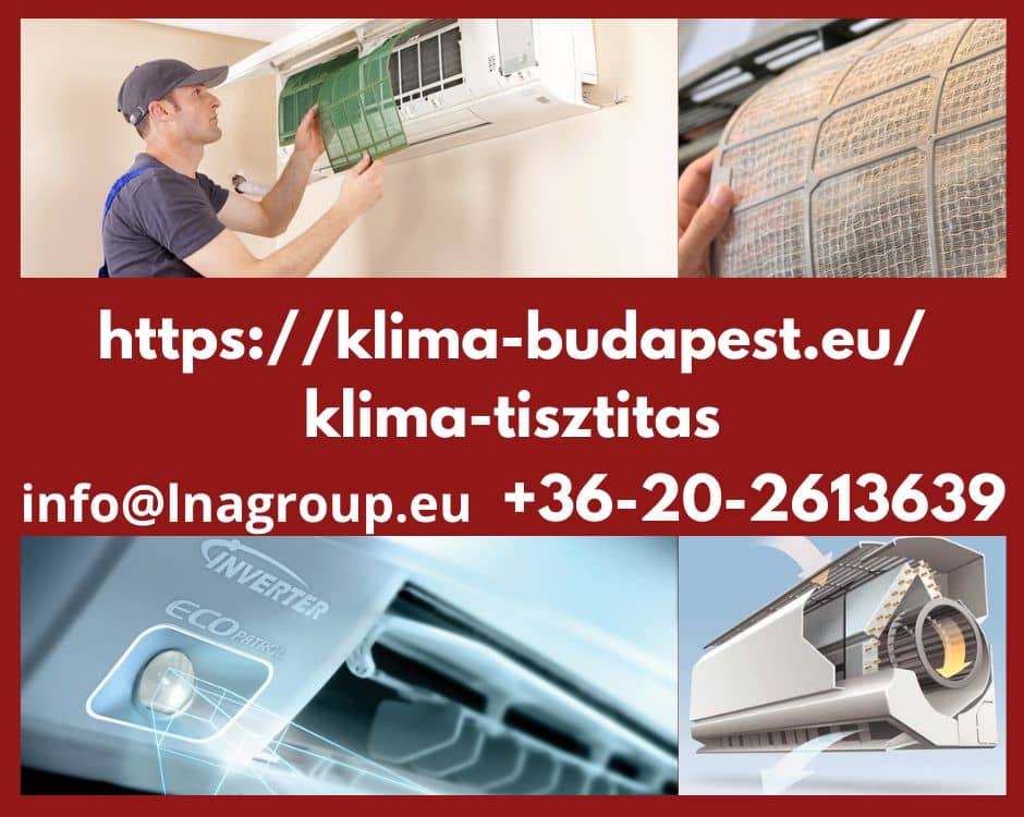 klíma tisztítás, klíma karbantartás
